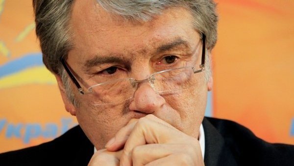 Ukrainian ex-president Viktor Yushchenko blames ruling party for political crisis