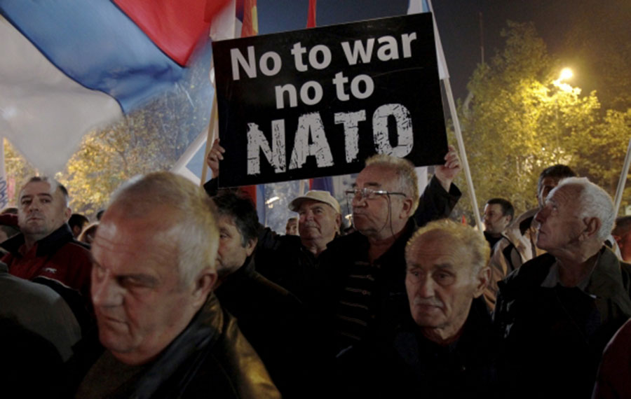 Anti-Nato protest was held in Zurich (VIDEO)