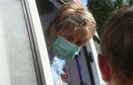 Doctor Liza took for treatment to RF 17 children of Donbass