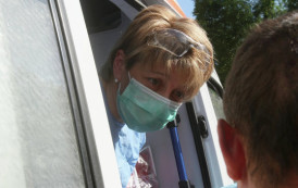 Doctor Liza brought 19 seriously ill children from Donbass to Moscow