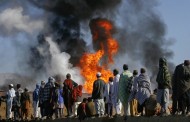 Over 50 dead in massive explosion in Afghanistan as 2 buses crash into fuel tanker