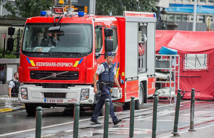 Casualty and wounded people in Belgium