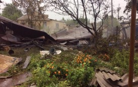 Ночными обстрелами со стороны ВСУ в Зайцево разрушен жилой частный дом