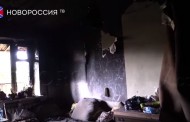 Night horror in Donetsk. There was a fire ball (VIDEO)