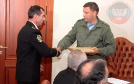 Глава ДНР Александр Захарченко вручил награды заслуженным шахтерам Республики