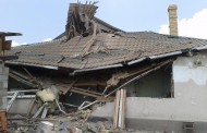 At least 5 houses destroyed as a result of night shelling at nothern suburb of Donestk