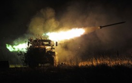 Dwieście pocisków wystrzelonych przez ukraińską armię