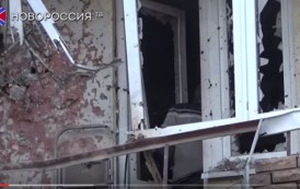 Terrible results of Ukrainian shelling at Yasinovataya (VIDEO)