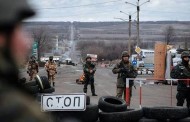 Checkpoint Mayorsk shelled Ukrainian military units