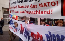 Veranstalter zufrieden mit Demonstration „Die Waffen nieder!“