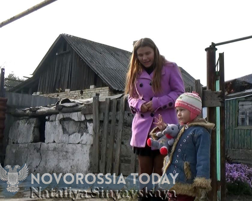 La guerra a través de los niños del Donbass ( VIDEO)