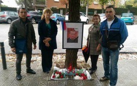 Arseny Pavlov “Motorola” fue conmemorado en Barcelona