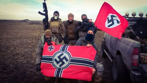 Nazi Ukraine Gunmen With With Black Pickup Truck Shooting At Civilians Including The Use Of Mortar Rounds In The Lugansk Republic !
