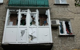 Ukraine brings war and destroying to Donbass
