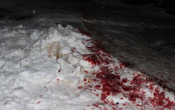 Blood is splitting in a peaceful Ukrainian Zhitomir city