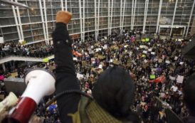 Total Chaos As Huge Protests Erupt At Airports Across The United States As President Trump Bans Travel To Citizens Of Seven Nations To Fight Terrorism ! (PHOTOS)