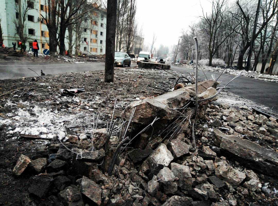 В результате украинской агонии, около 10 жертв и более 30 раненых мирных в ДНР с 29 января по 3 февраля