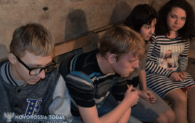 (PHOTO) Les écoliers du Donbass sous les obus ukrainiens