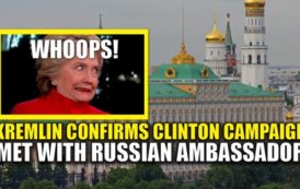 Well Now, The Clinton Gang Too Had Meetings With The Russians, American Politicians Started A Process Of Self Humiliation !