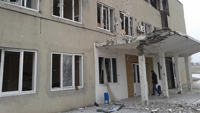 Ремонтники в районе Донецкой фильтровальной станции попали под обстрел
