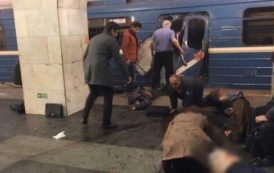 Взрыв в метро в Санкт-Петербурге. По предварительным данным погибло 10 человек.