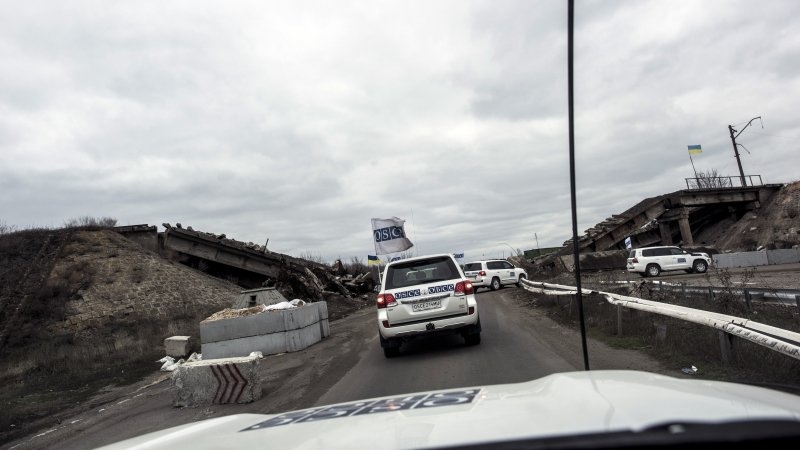 OSCE admitted that AFU target Donbass from cars of their organization