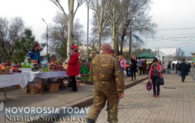Easter fairs are being held in Donetsk