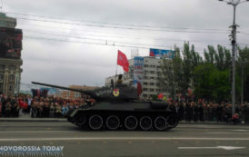 Amazing parade in Donetsk dedicated to the 72nd anniversary of the Great Victory!