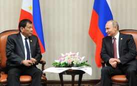 President of Philippines arrived to Moscow to ask President Putin about help in struggle with terrorist organizations