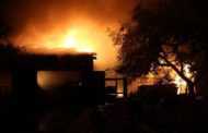More Cowardly Attacks By The Nazi Ukraine Army As They Bomb Civilian Areas Once Again, 3 Homes Burnt To The Ground In Western Part Of Donetsk !
